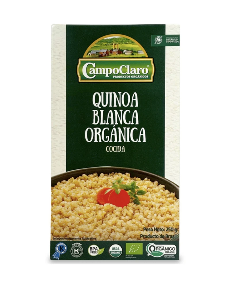 Quinoa Blanca Cocida Campo Claro Quinoa Blanca Cocida Campo Claro