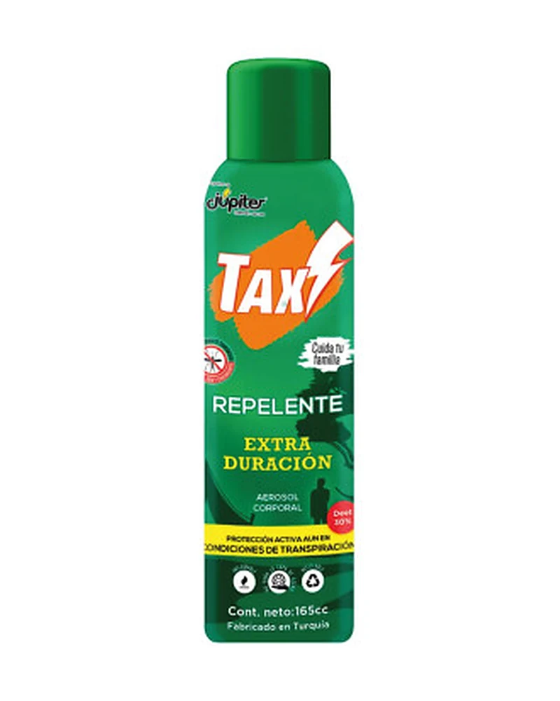 Repelente en aerosol Tax extra duración