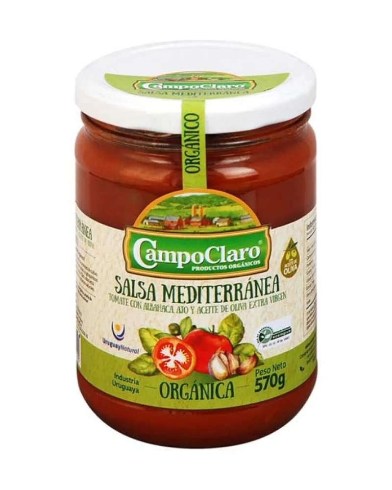 Salsa Mediterranea Orgánico Campocl Salsa Mediterranea Orgánico Campocl