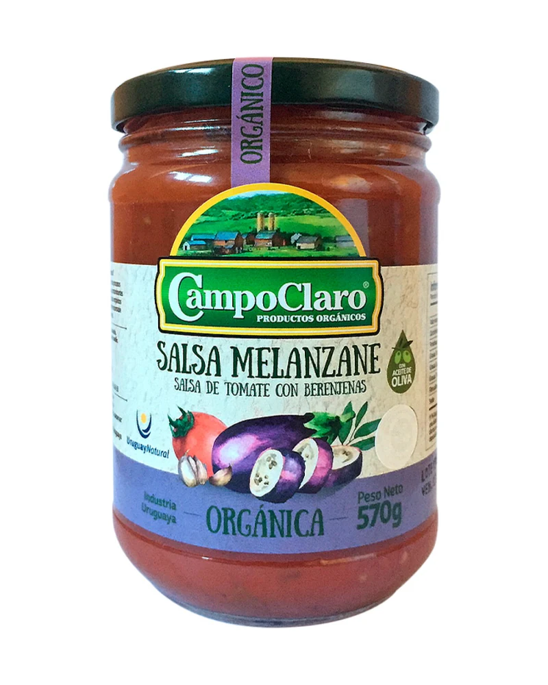 Salsa Melanzane Campo Claro — Salsa Melanzane Campoclaro 570 Grs, Envase de 570 g Salsa Melanzane Campo Claro — Salsa Melanzane Campoclaro 570 Grs, Envase de 570 g