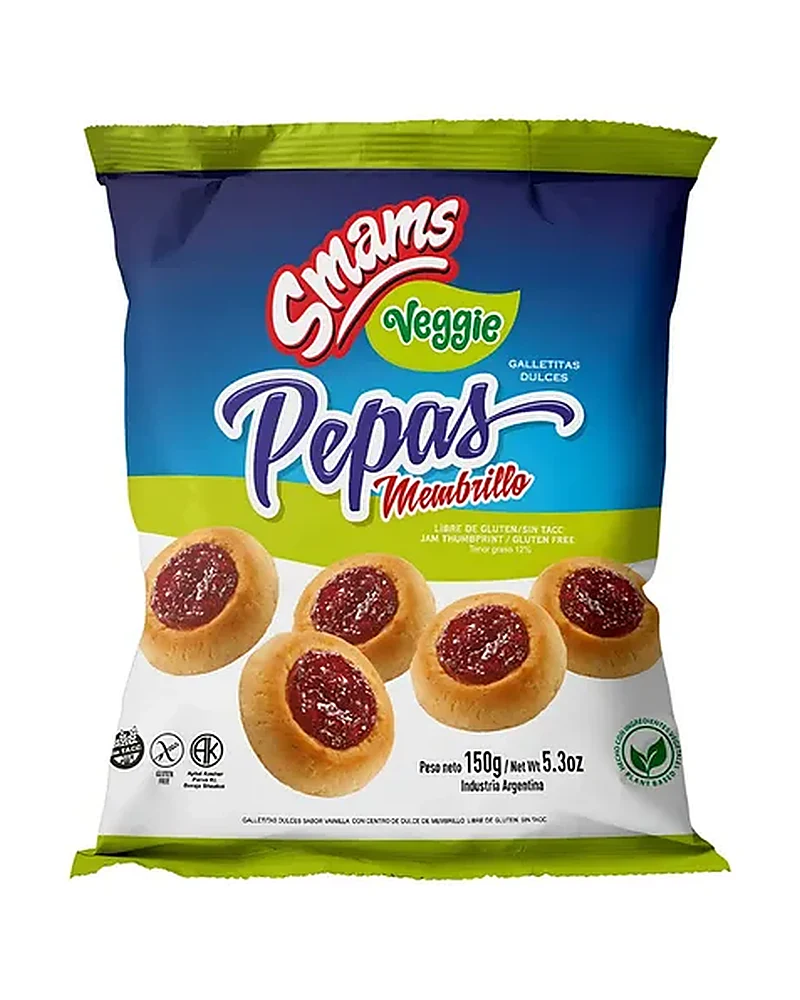 Smams Pepas Membrillo 150 Grs, Envase de 150 g Smams Pepas Membrillo 150 Grs, Envase de 150 g