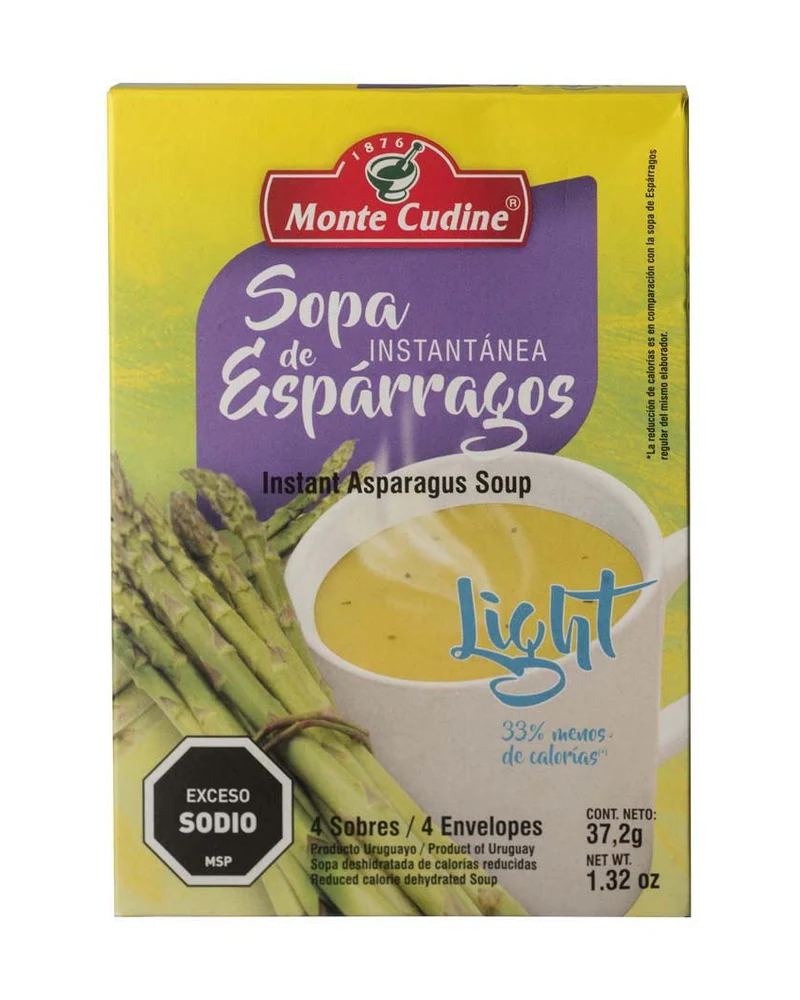 Sopa instantánea Espárragos Sopa instantánea Espárragos