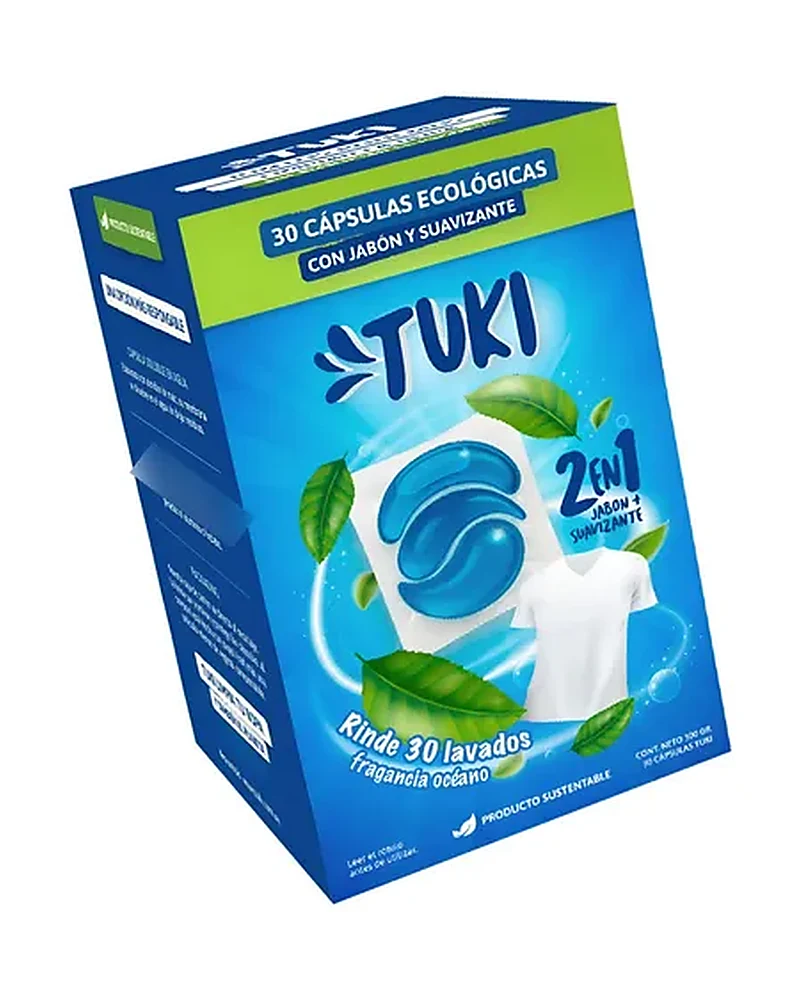 Tuki Caps 2 En 1 Eco Lavado Ropa